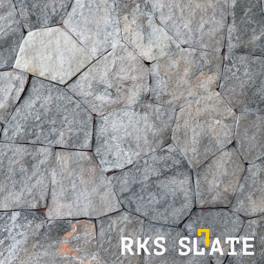 Облицовочный камень Anthracite Grey Marble Loose