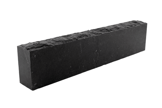 Бордюр (поребрик) из камня, Belgian Black, колотый, 80х1000 мм