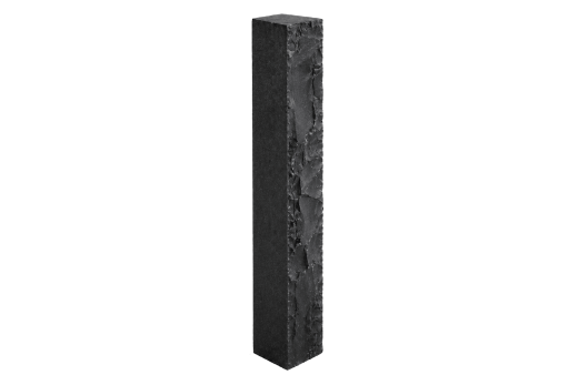Палисад из камня, Belgian Black, колотый, 100х100х1000 мм