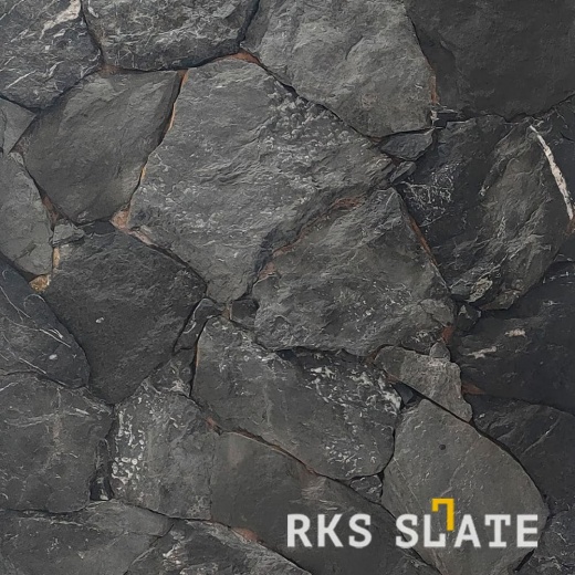 Облицовочный камень Alexander Black Marble Loose