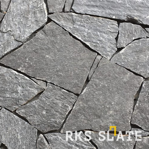 Облицовочный камень Monsoon Black Quartz Loose
