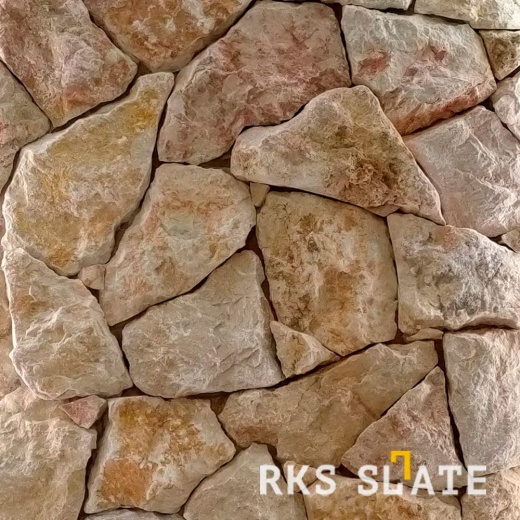 Облицовочный камень Rosalia Beige Marble Loose