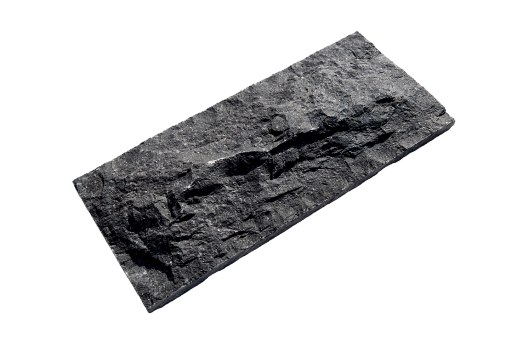 Плитка из базальта (Габбро) Black Basalt Rock 300х150 мм