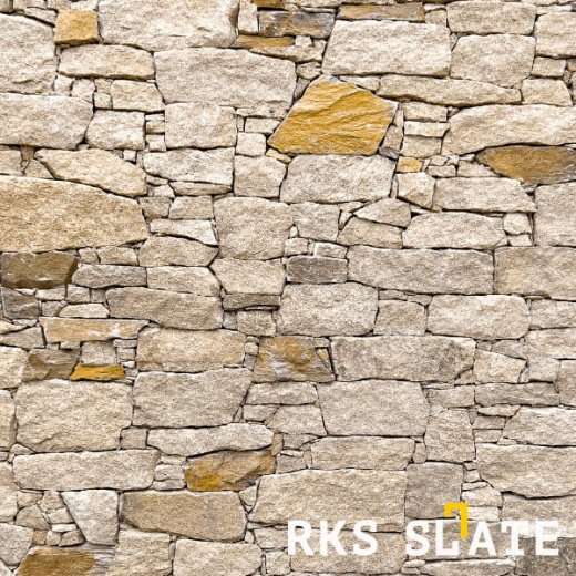 Облицовочный камень Sesame Yellow Quartz Strips