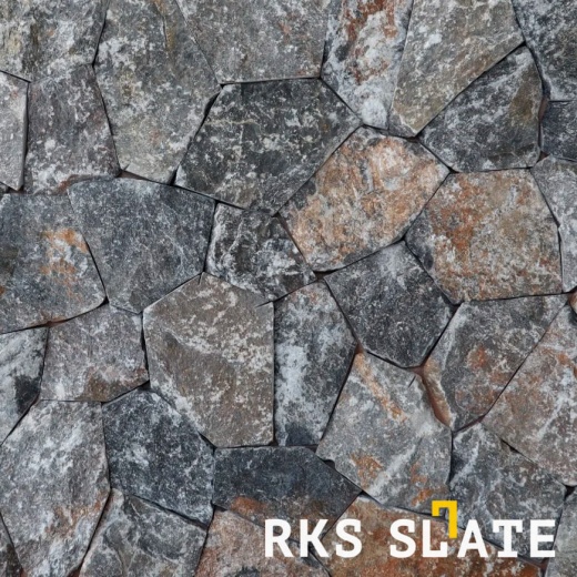 Облицовочный камень Anatolian Black Marble Loose